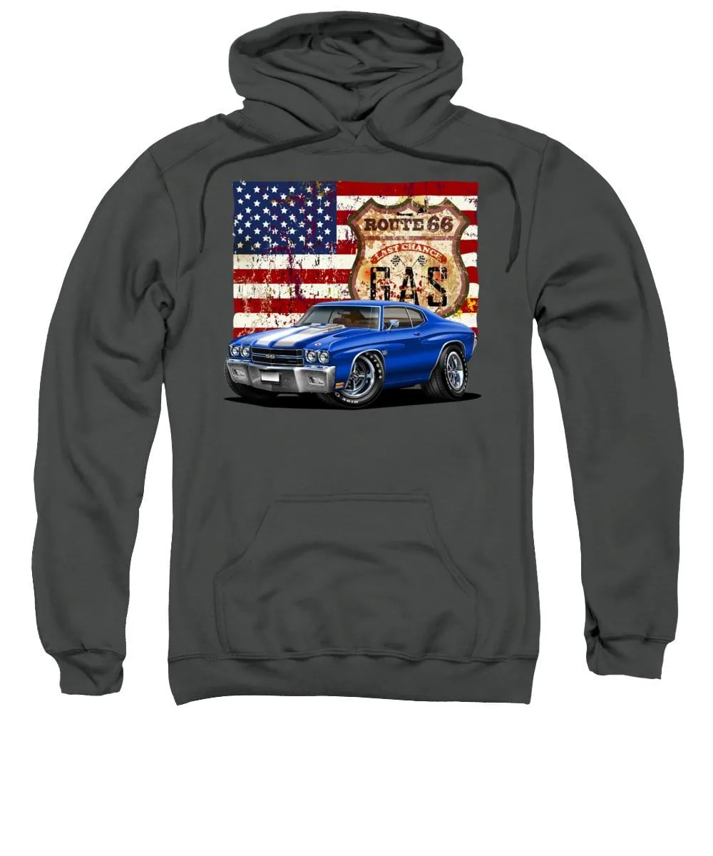 1970 Chevelle Flag - Sweatshirt