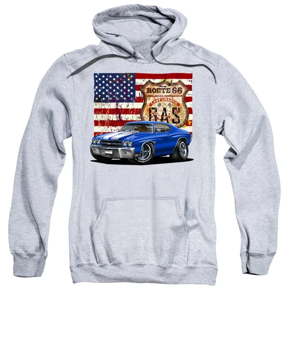 1970 Chevelle Flag - Sweatshirt