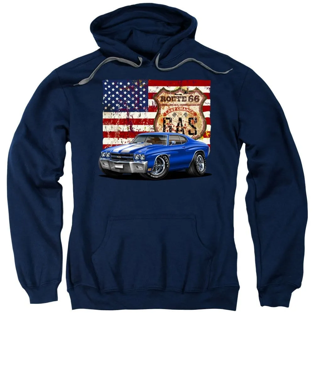 1970 Chevelle Flag - Sweatshirt