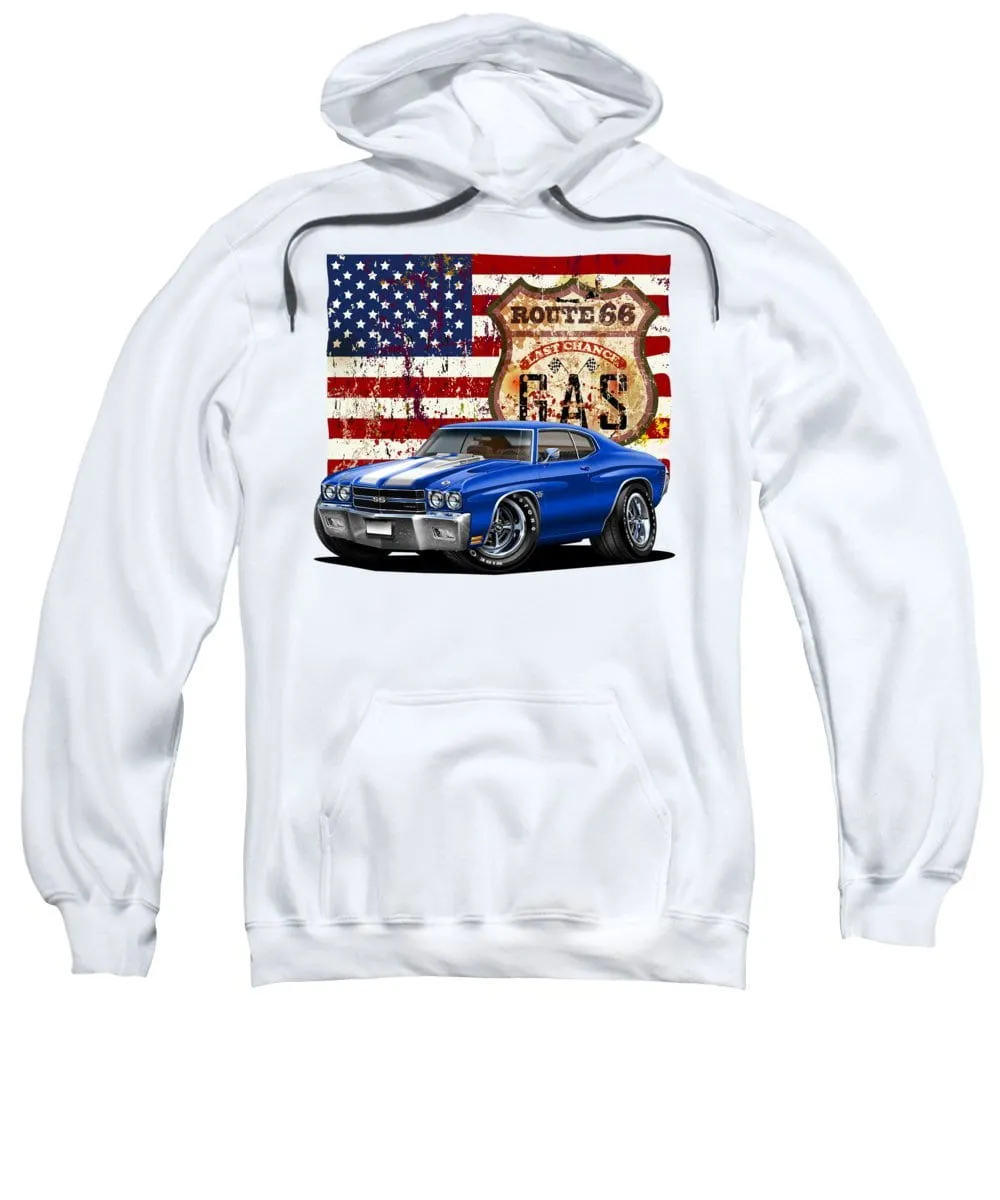 1970 Chevelle Flag - Sweatshirt