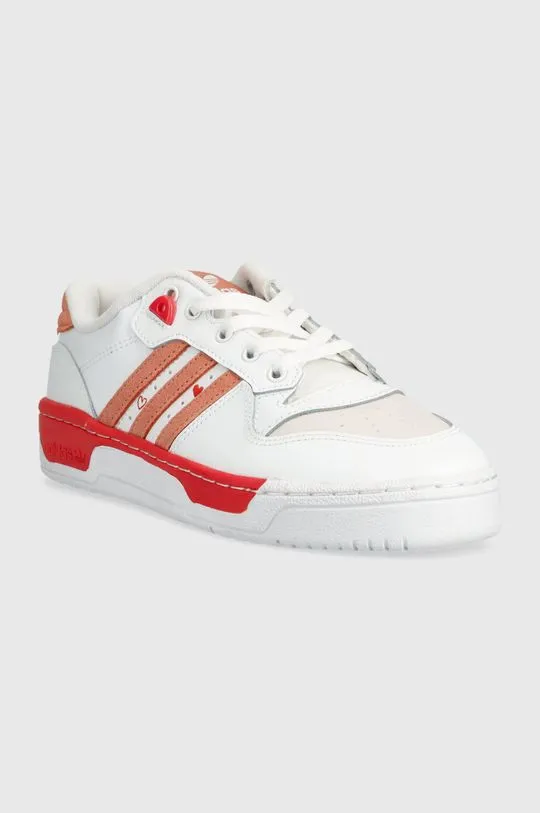 adidas Originals leather sneakers Rivalry Low white color ID5837