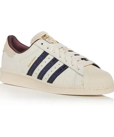 Adidas X Wales Bonner Men's Superstar Embossed Low Top Sneakers