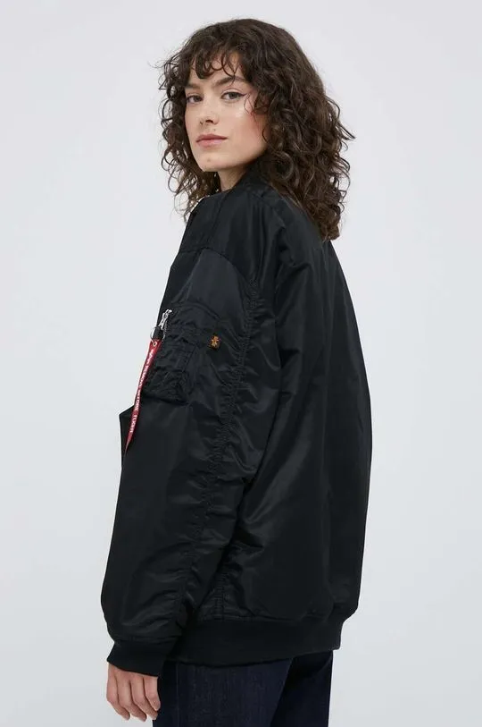 Alpha Industries bomber jacket MA-1 CORE WMN womenﾒs black color