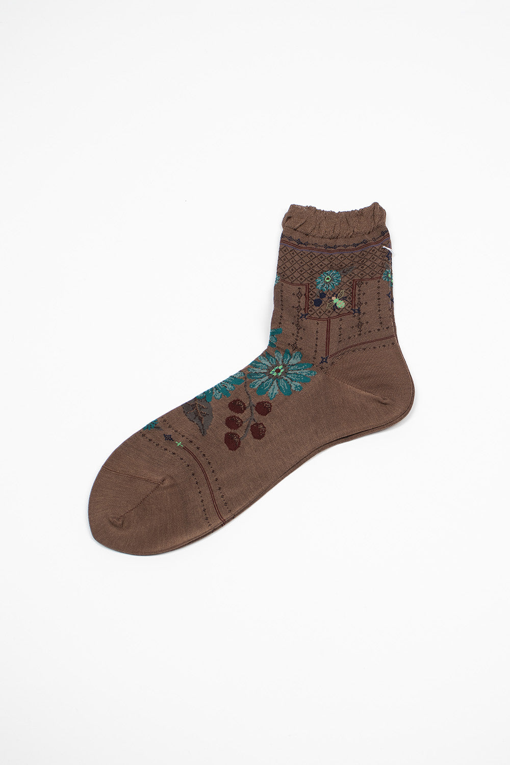 AM-780S Gerbera Socks Brown