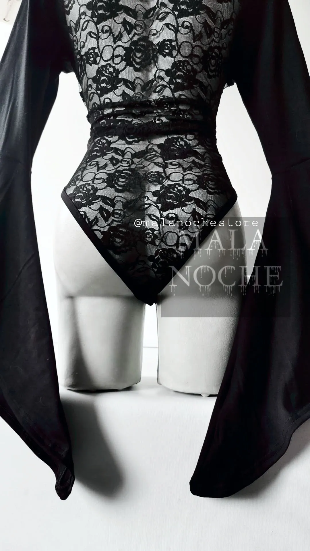 Bodysuit Gothic Lace