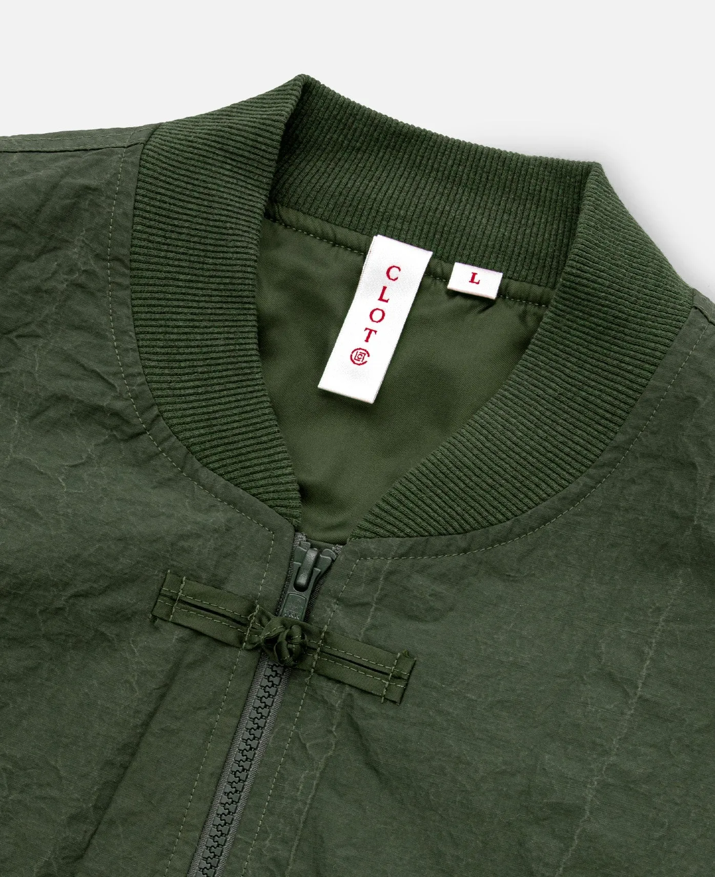 Bomber Jacket (Olive)