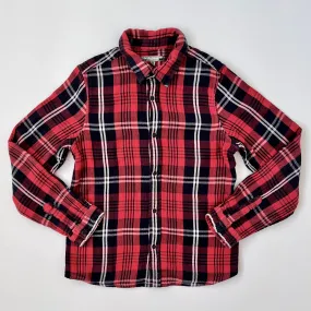 Bonpoint Tartan Brushed Cotton Shirt: 10 Years