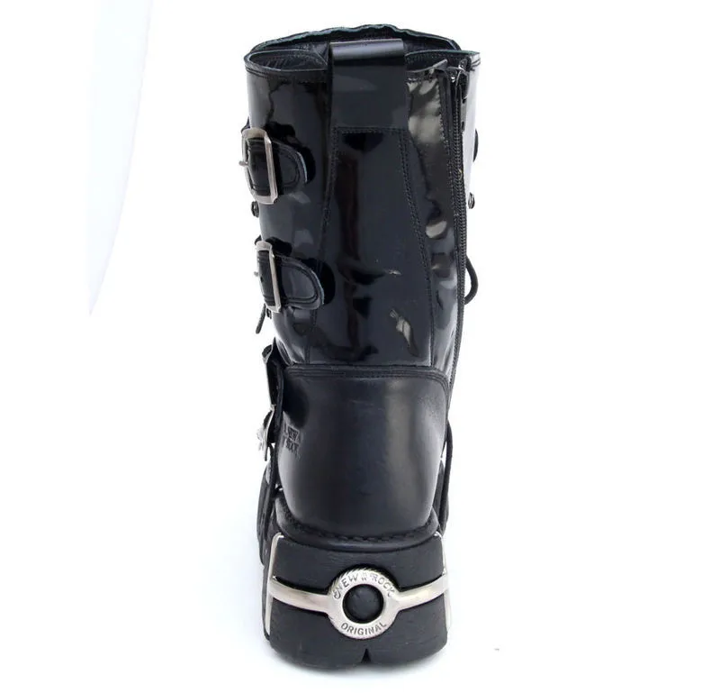 boots New rock - Bizarre Boots (313-S1) Black  -  Metal-shop