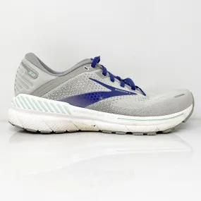 Brooks Womens Adrenaline GTS 22 1203531D045 Gray Running Shoes Sneakers Size 11D