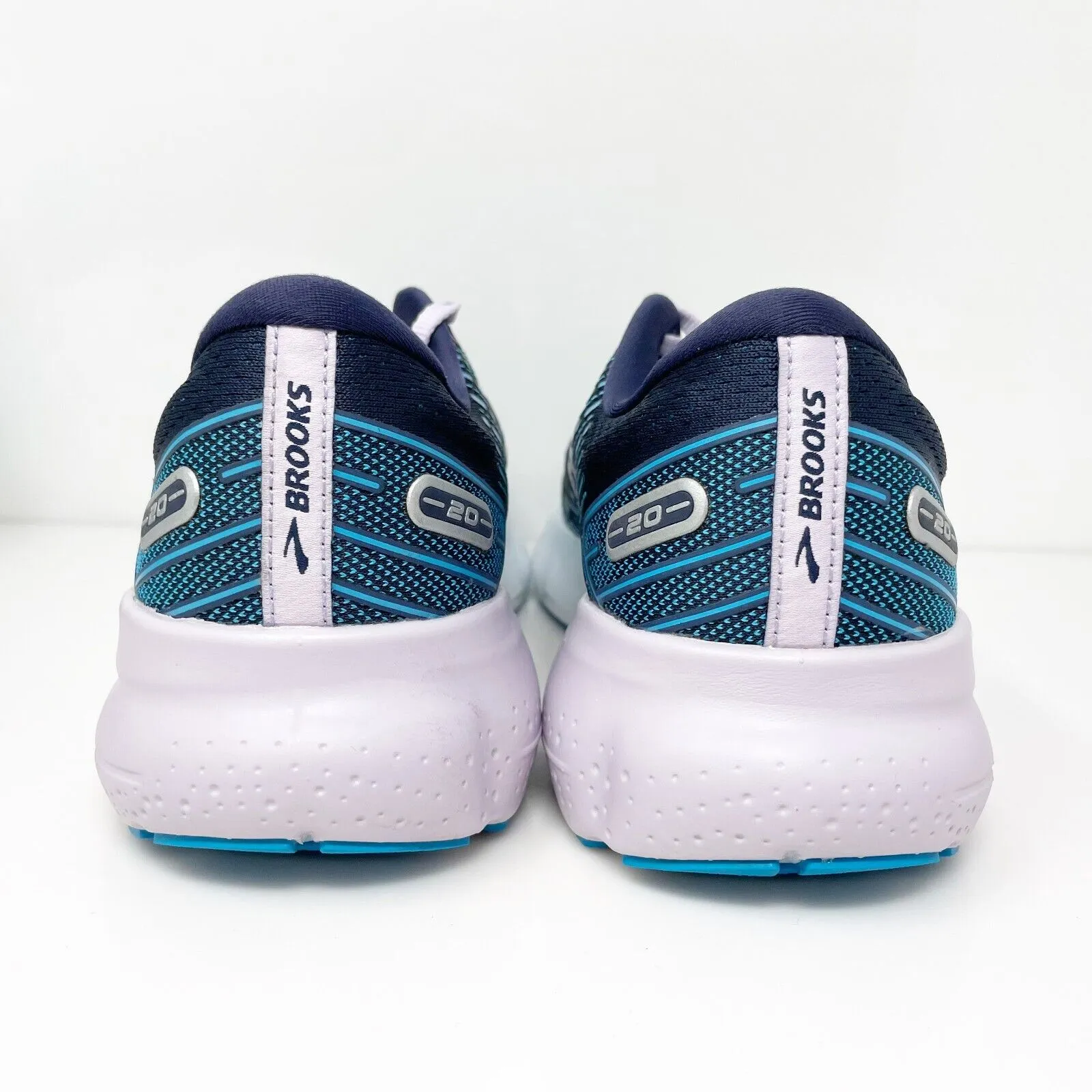 Brooks Womens Glycerin 20 1203691B499 Blue Running Shoes Sneakers Size 8.5 B