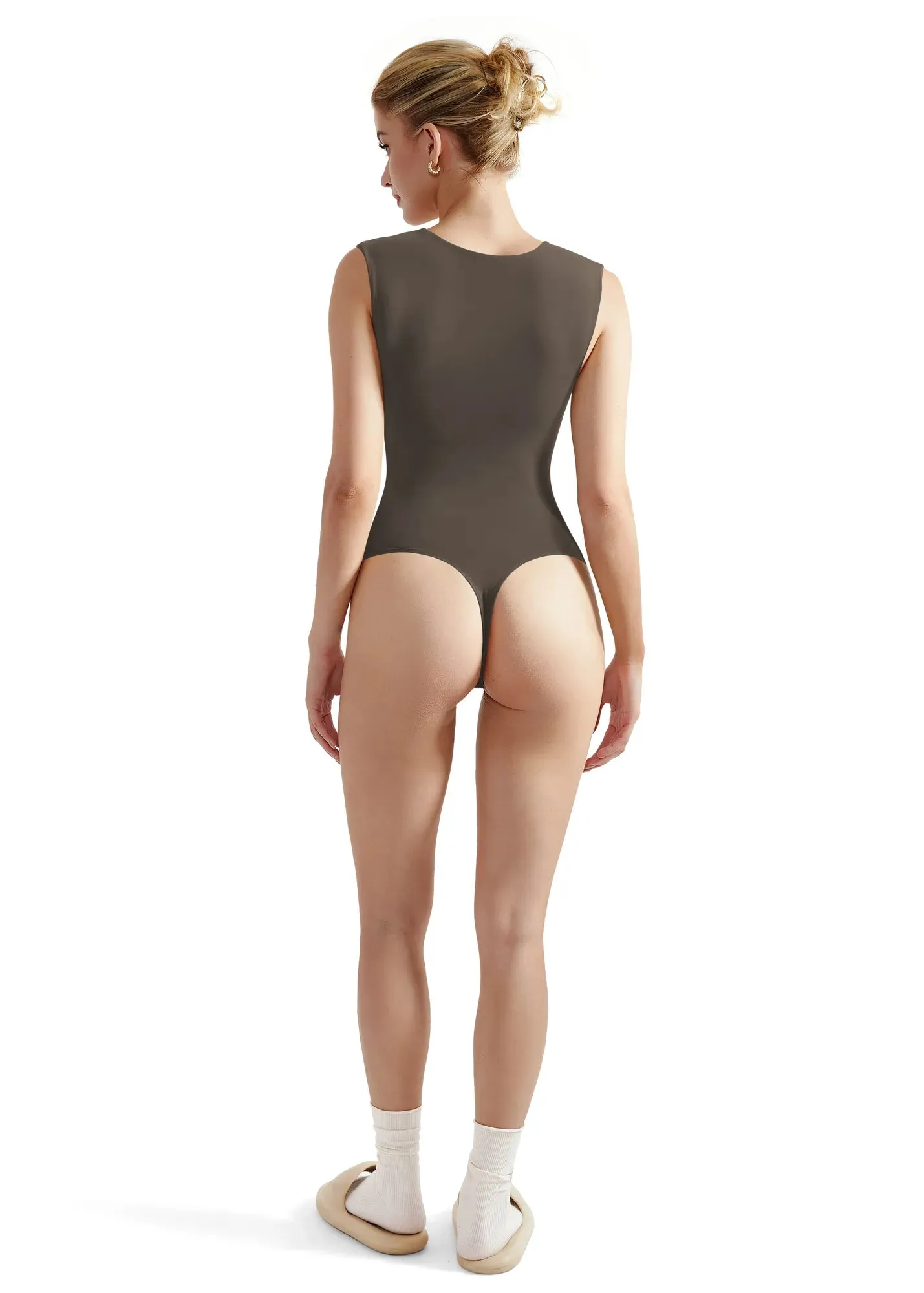 Buttery Soft Heart Neck bodysuit