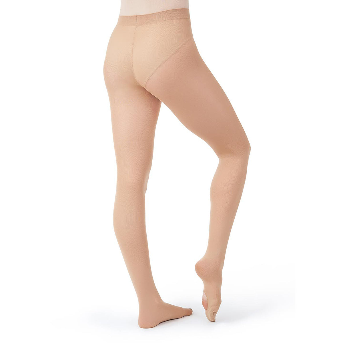 Capezio Ultra Soft Self Knit Waistband Adult Transition Tights