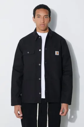 Carhartt WIP denim jacket men's black color