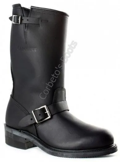 CAROLINA black engineer boots