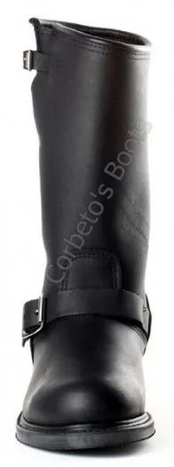 CAROLINA black engineer boots