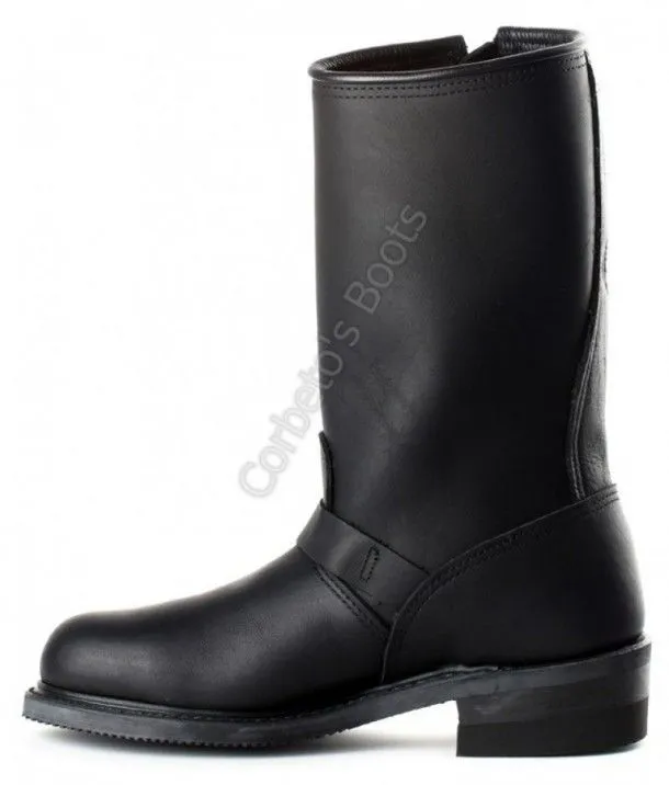 CAROLINA black engineer boots