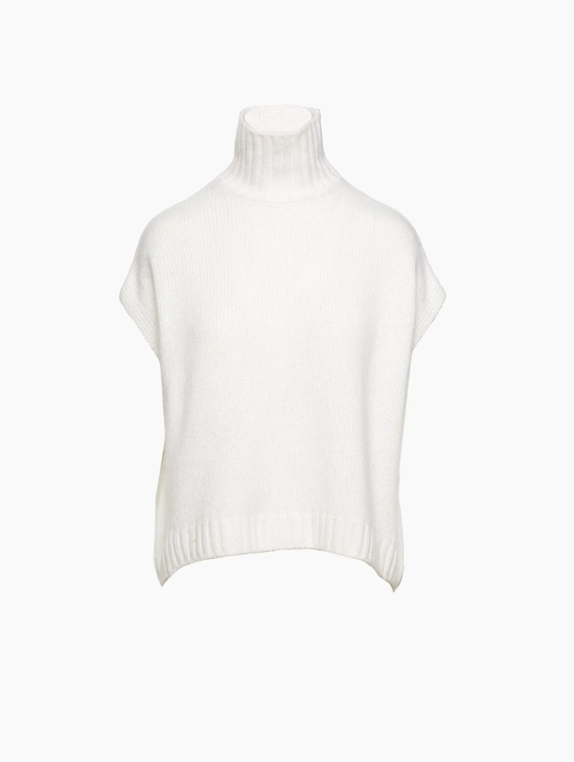 Cashmere Turtleneck Gilet