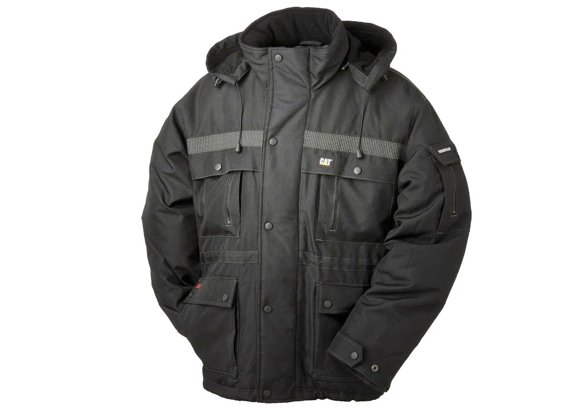 Caterpillar Mens Heavy Insulated Parka Winter Jacket