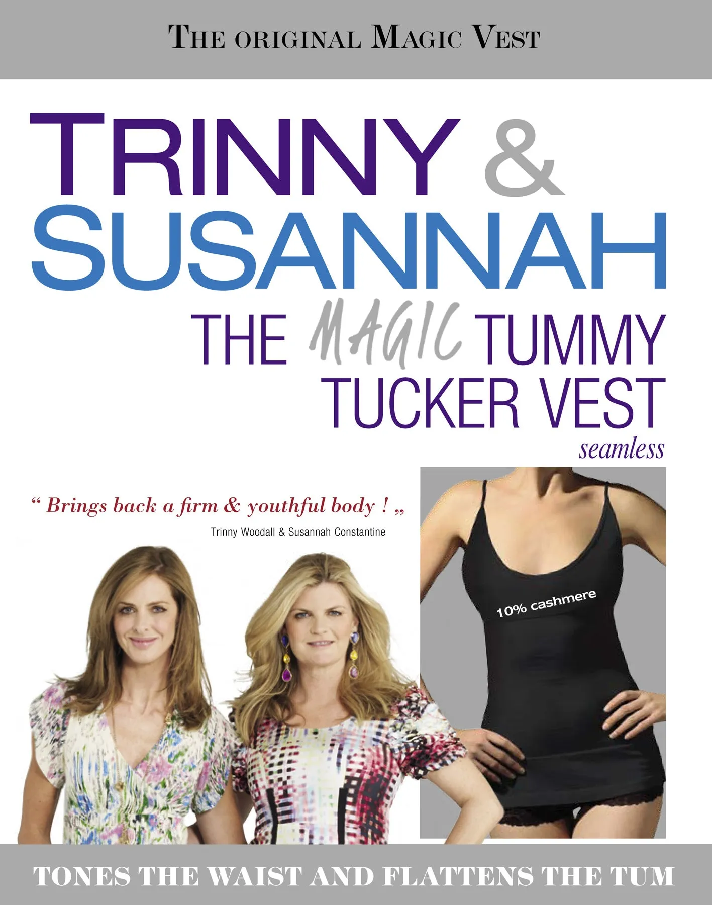 Cette Clearance Trinny & Susannah Shapewear Magic Tummy Tucker Vest