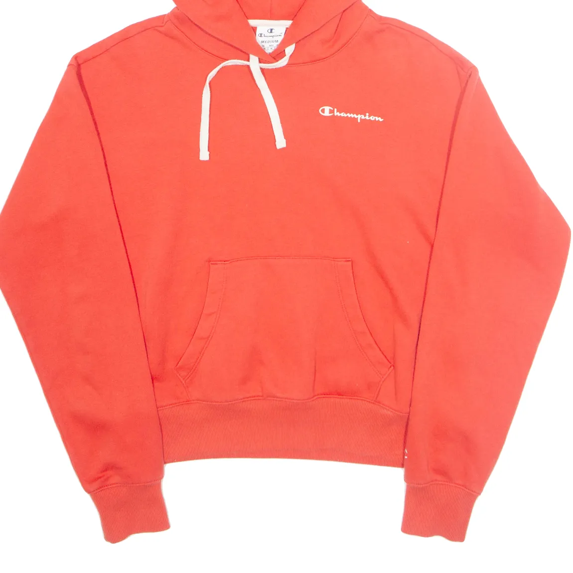 CHAMPION Mens Red Hoodie M