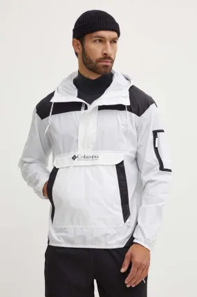 Columbia windbreaker Challenger white color