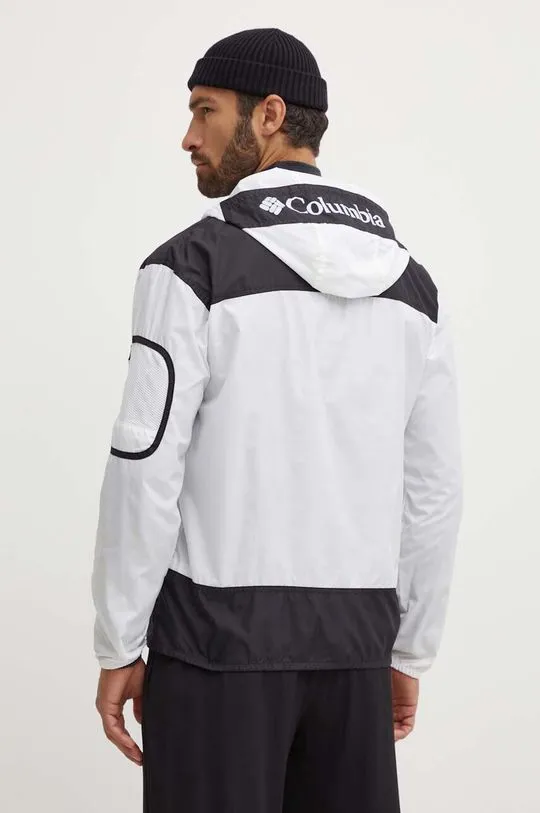 Columbia windbreaker Challenger white color