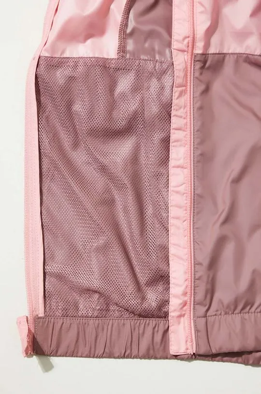 Columbia windbreaker Lily Basin pink color