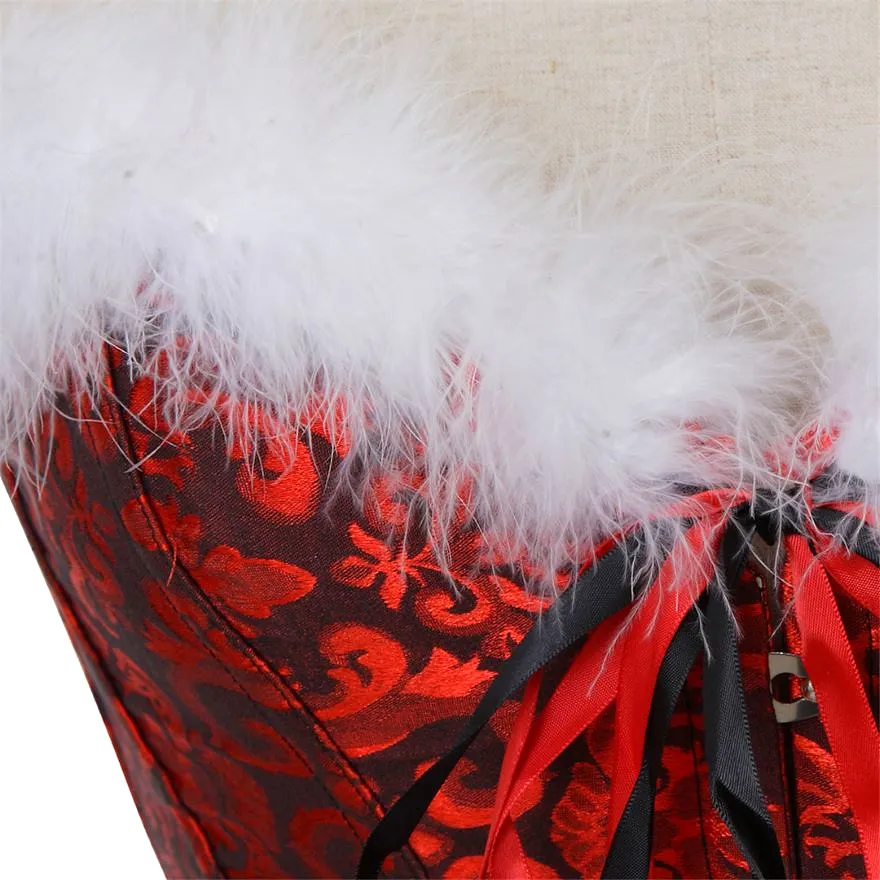 Corset Drag Noel (Dark red)