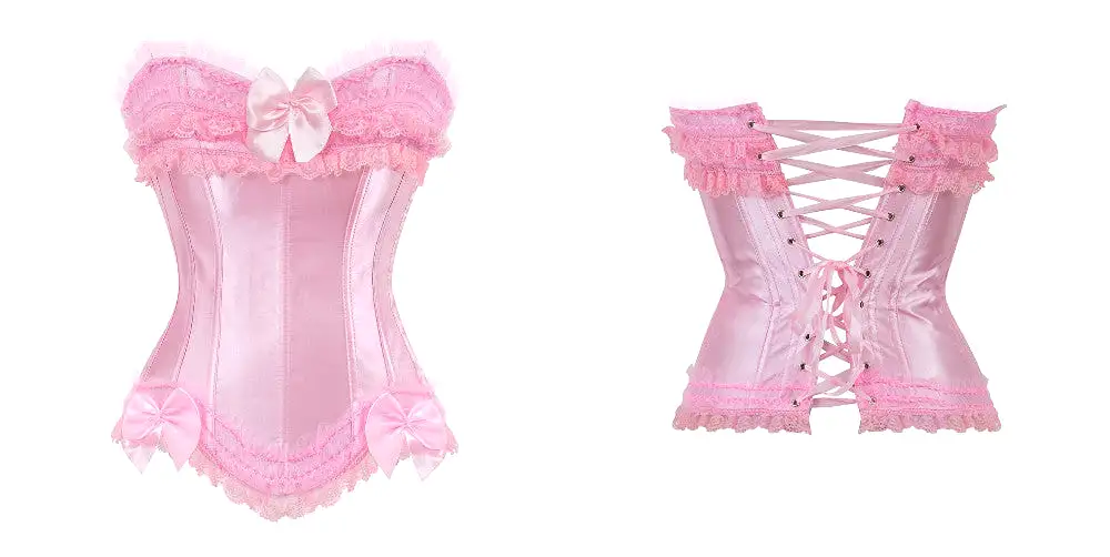 Corset Drag Poison (Pink)