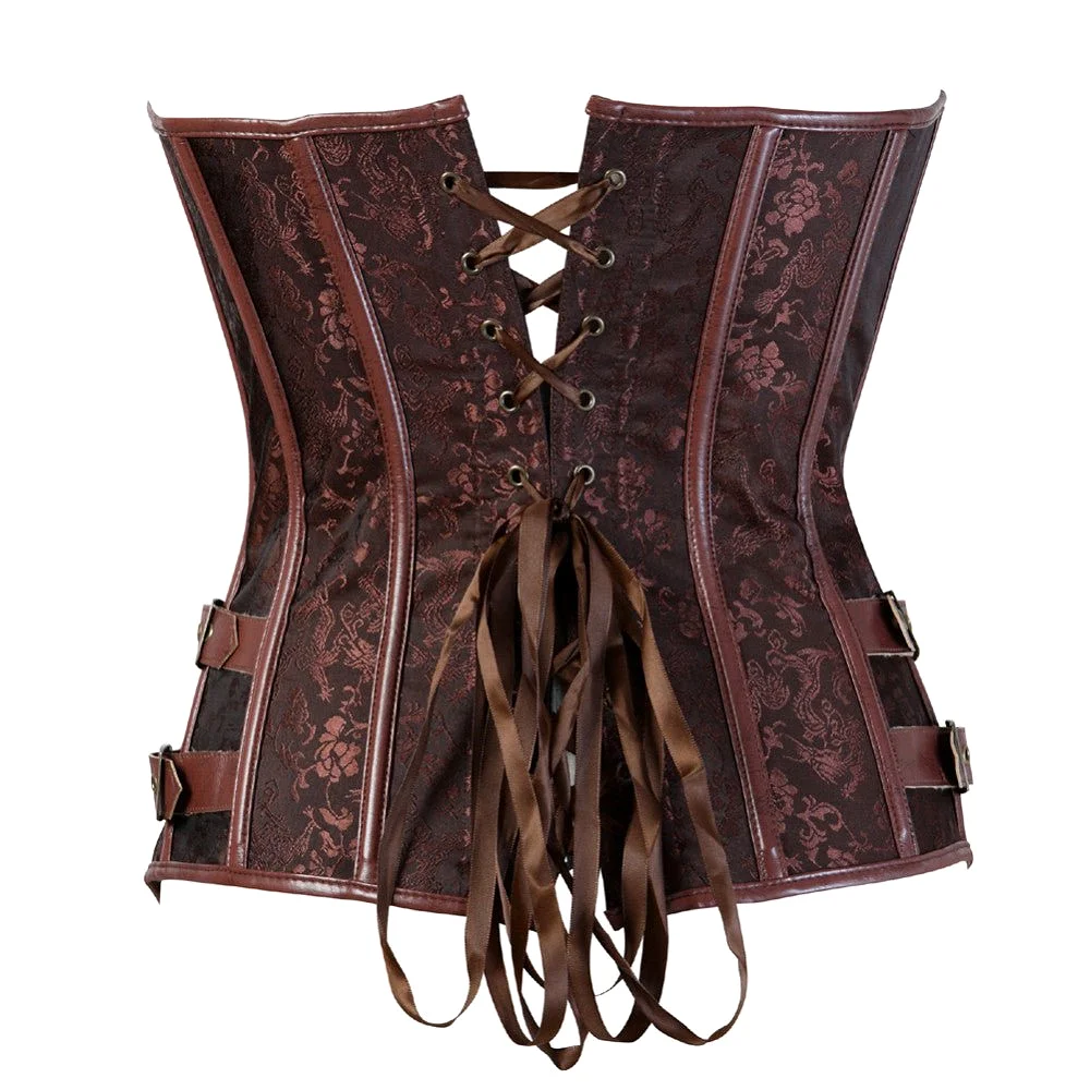 Corset Drag Vamp (Brown)