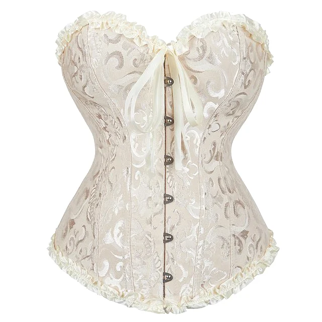 Corset Queen Floryland (Beige)