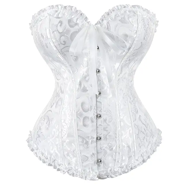 Corset Queen Floryland (White)