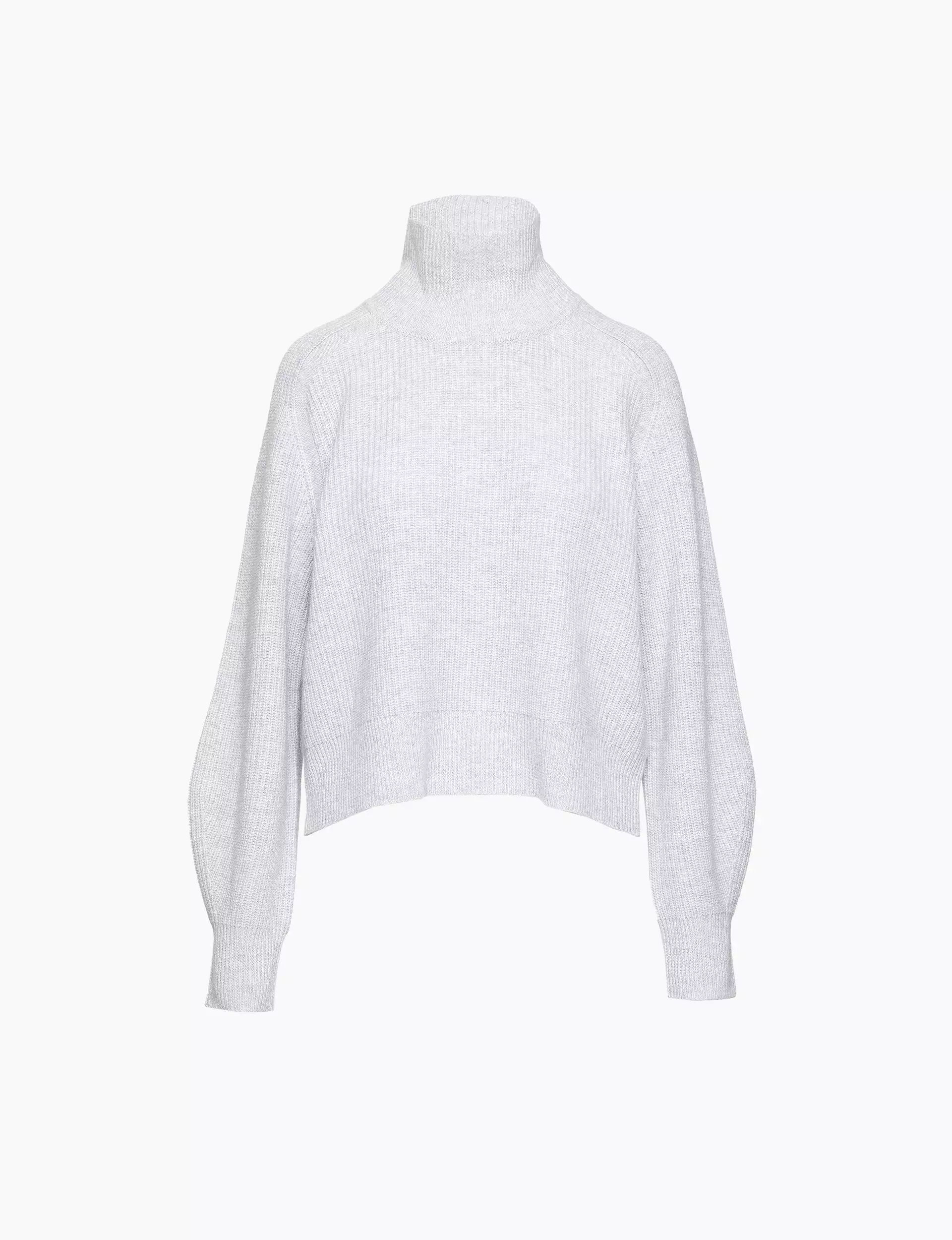 Cropped Turtleneck Sweater