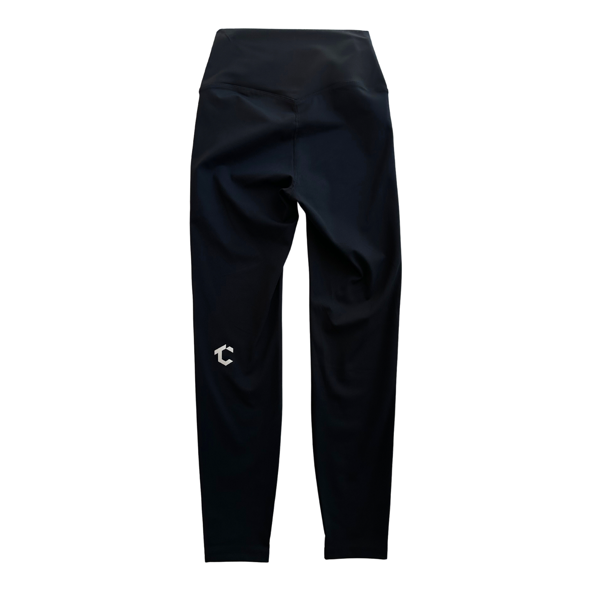 'CT' Calf Logo Leggings - Black