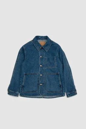 Denim Jacket - Used Blue