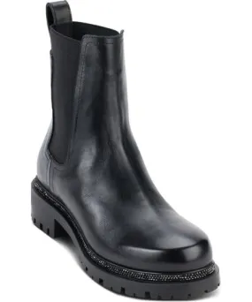 DKNY Rick Womens Leather Motorcycle Boots