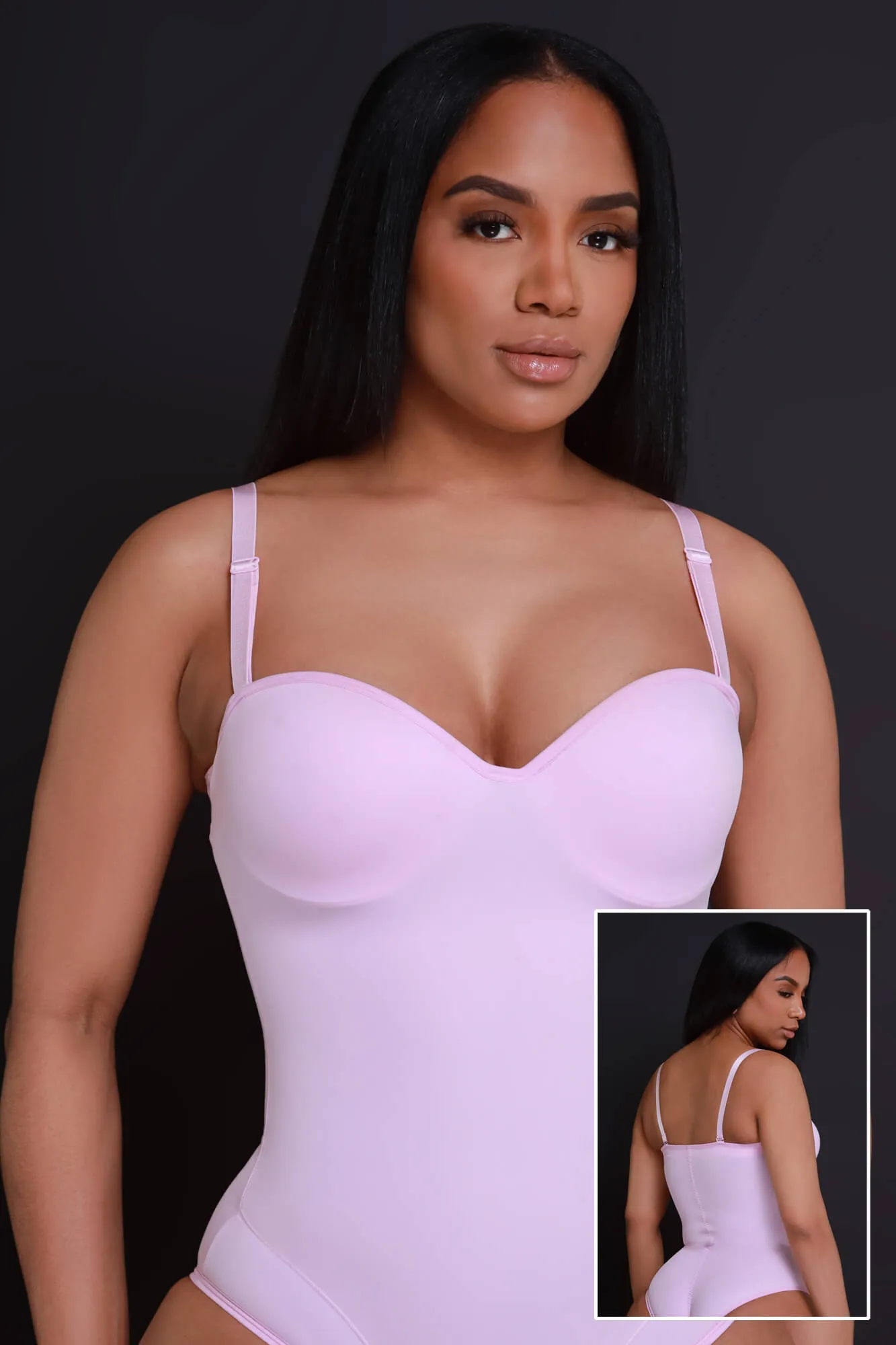 Doctored Form Shapewear Bodysuit - Pink No. 124