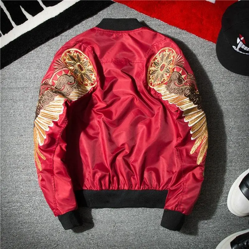 Eagle Wings Bomber Jacket