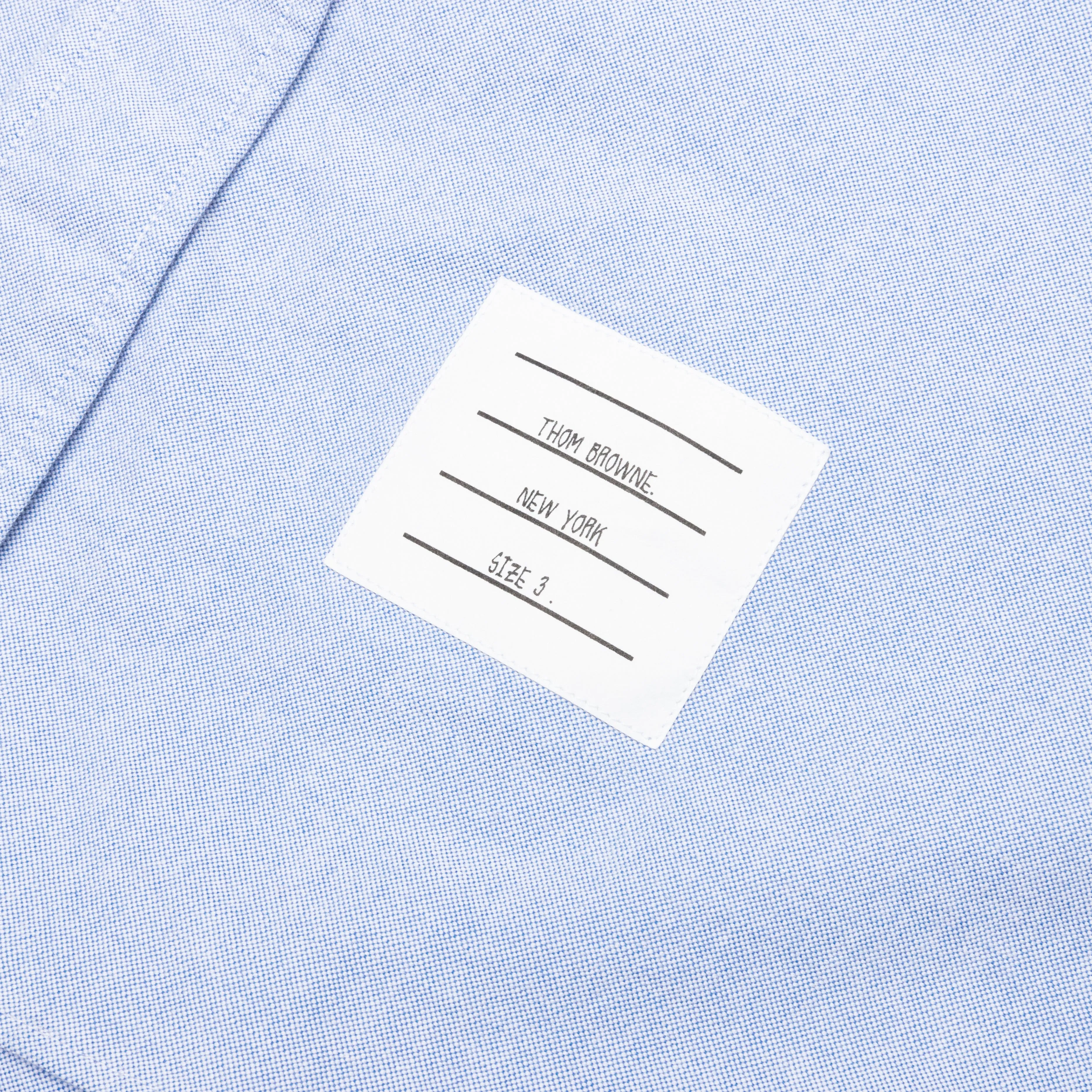 Elbow Patch Straight Fit Button Down L/S Shirt - Light Blue