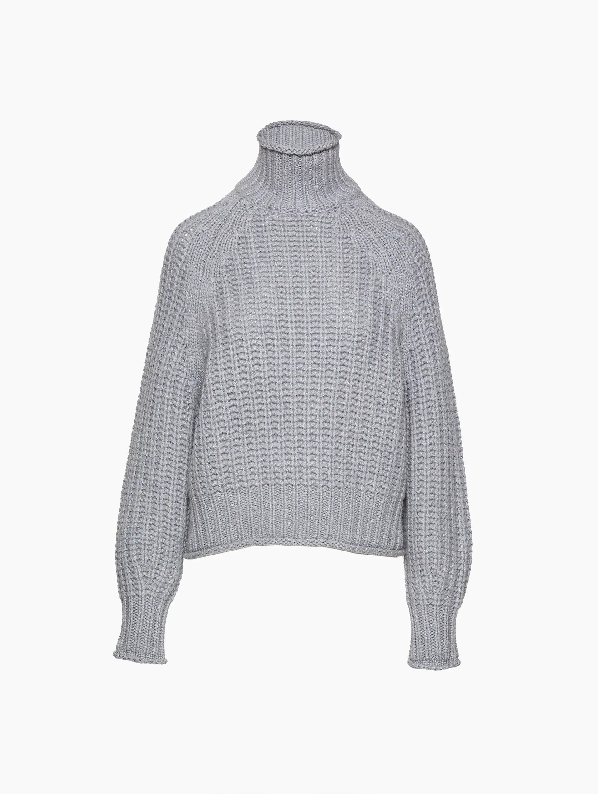 Ellis Hand Knit Turtleneck Top