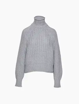 Ellis Hand Knit Turtleneck Top