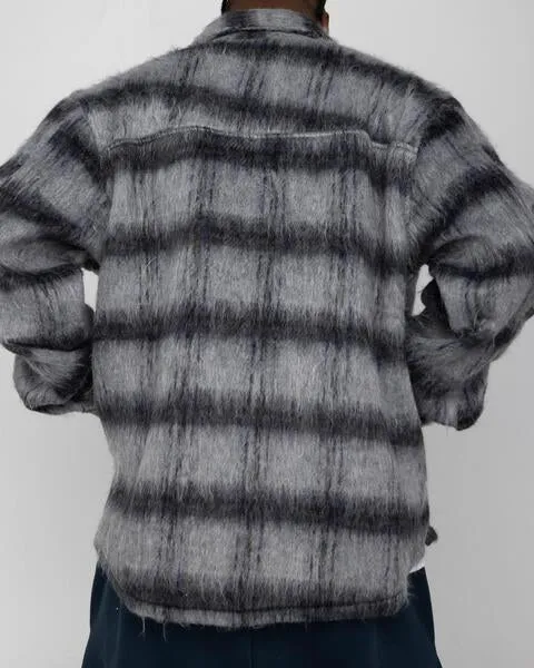 EPTM SIDE SLIT FLANNEL-CHARCOAL