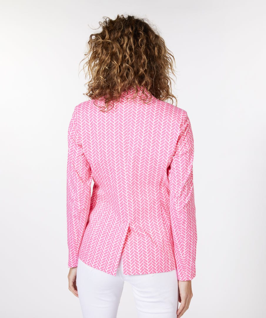 Esqualo Pretty in Pink Stretch Blazer- SP23170000