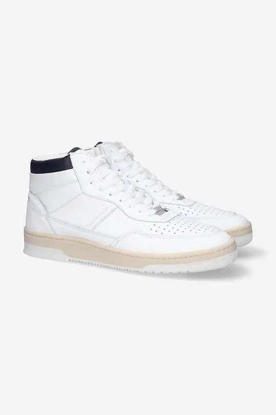 Filling Pieces leather sneakers Mid Ace Spin white color 55333491901