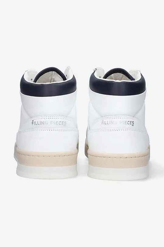 Filling Pieces leather sneakers Mid Ace Spin white color 55333491901