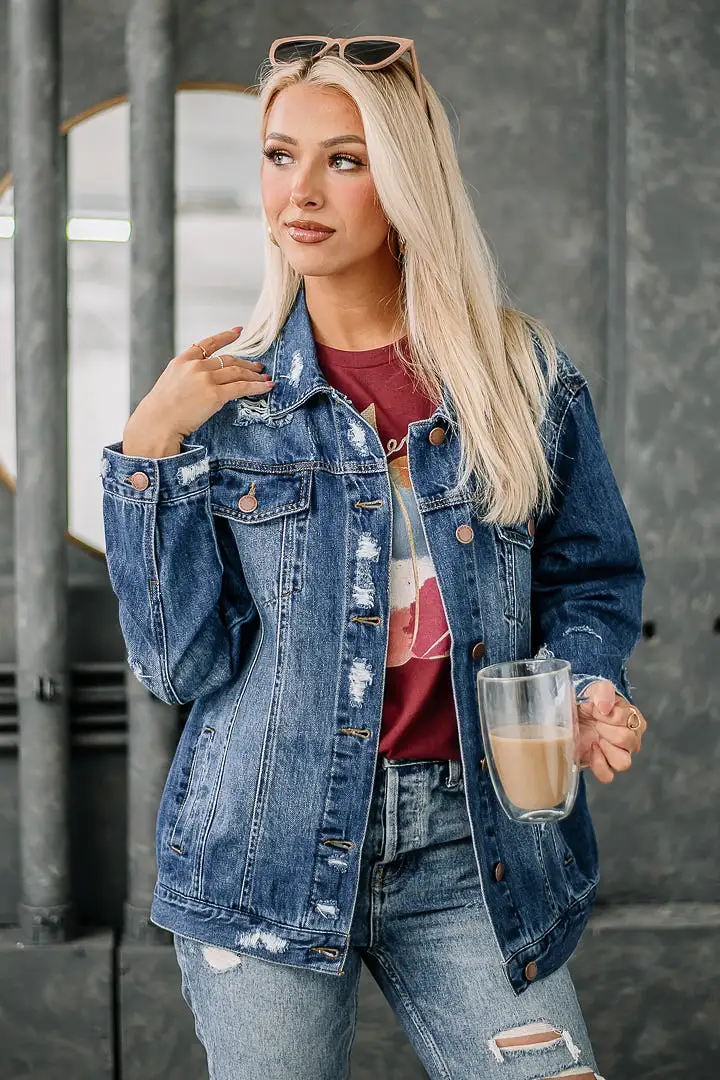 Find Your Way Denim Jacket