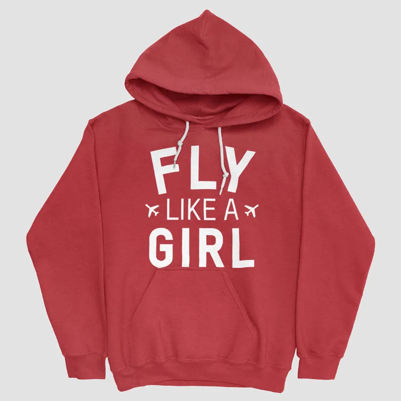 Fly Like A Girl - Pullover Hoody