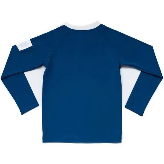 Folpetto Leonardo Rashguard, Cobalt Blue