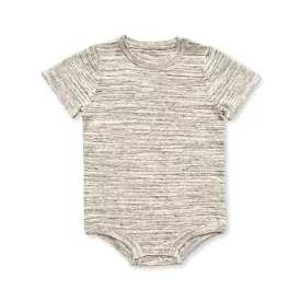 Grown Knitted Tee Bodysuit - Wheat - Size 00