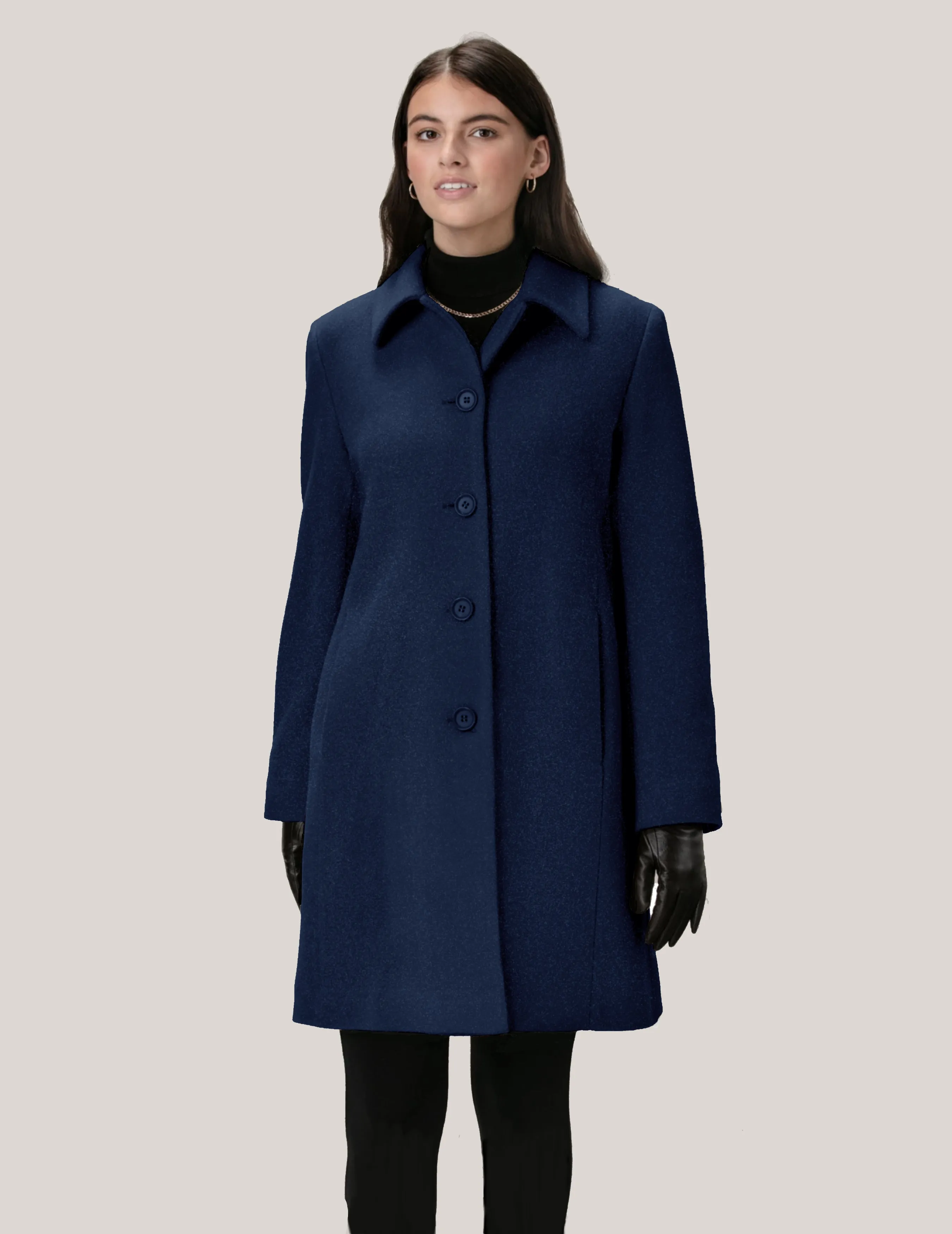 HEATHER Wool & Cashmere 3/4 Coat 3140